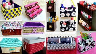 12 CARDBOARD BOXES IDEAS  12 Cardboard Box Organizer Ideas12 cardboard box craft ideas for storage [upl. by Rowena]