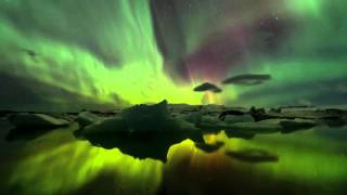 AURORES BOREALES DISLANDE HD 1080p [upl. by Kreitman]