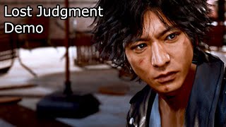 Lost Judgment Demo Playthrough [upl. by Dressler]