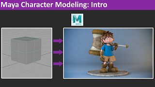 Maya Modeling Tutorial Introduction [upl. by Darrin]