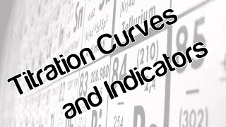 Titration curves and indicators [upl. by Immat]