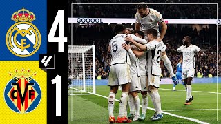 Real Madrid 41 Villarreal  HIGHLIGHTS  LaLiga 202324 [upl. by Allisirp141]