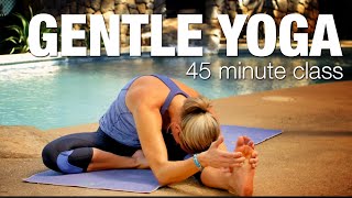 Gentle 45 Minute Tropical Yoga Class  Five Parks Yoga [upl. by Veronica559]