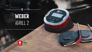 Introducing the Weber iGrill 2 appconnected thermometer [upl. by Arabella]