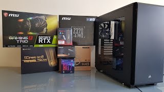 INTEL i7 8700 amp RTX 2080 PC Build amp Benchmark Test [upl. by Jemimah693]