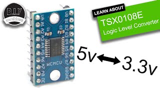 Logic Level Converters  Learn amp Example Project  TXS0108E [upl. by Nilesoj764]