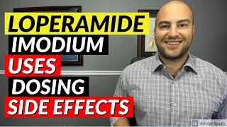 Loperamide Imodium  Uses Dosing Side Effects  Pharmacist Review [upl. by Honebein616]