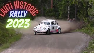 Lahti Historic Rally 2023  Action amp Moments [upl. by Pasahow]