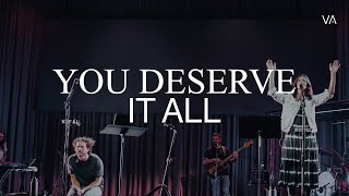 You Deserve it All  Youre Worthy of My Praise  Jeremy Riddle  Worship Moments [upl. by Lawson48]