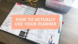 How To Actually Use Your Planner [upl. by Aramois187]