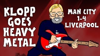 Klopp does Heavy Metal Football Manchester City 14 Liverpool 2015 Goals Highlights [upl. by Acile]