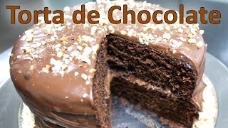 Torta De Chocolate Casera Facil  Como Hacer Una Torta De Chocolate [upl. by Leodora]