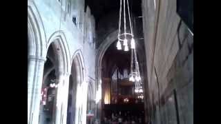 Hexham Abbey Choir practising [upl. by Litnahs436]