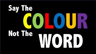 ARE YOU COLOUR BLIND Say The Colour Not Word Game Challenge  YEESHIH [upl. by Paulsen]