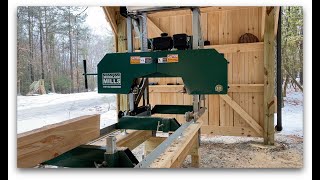 Woodland Mills HM122 Sawmill Review [upl. by Clintock470]