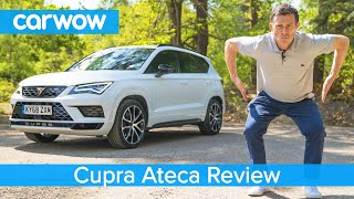 Cupra Ateca SUV 2020 review  see how we made it quicker than a Golf R [upl. by Orland]