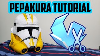 Pepakura Guide for Cosplay  WITH TIMESTAMPS [upl. by Salocin998]