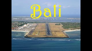 Landing in BALI Airport [upl. by Etom]