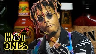 Juice WRLD Eats Spicy Wings LIVE  Hot Ones [upl. by Cleveland]