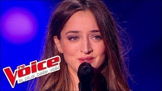 George Brassens – Les Passantes  Clémence Saint Preux  The Voice France 2015  Blind Audition [upl. by Berne]