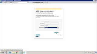 SAP BO Administration  CMC [upl. by Anihtyc]