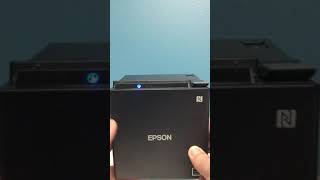 Reset IP address of Epson TM M30 printer [upl. by Enoj]