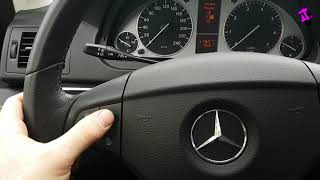 MercedesBenz W245 B170 BKlasse Uhr einstellen  Joes Garage [upl. by Annaer136]