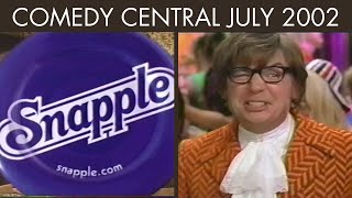 Comedy Central Commercials  July 2002 [upl. by Alliw]