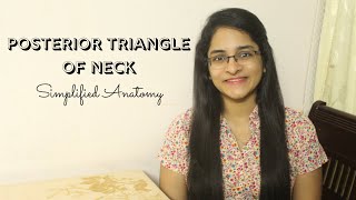 POSTERIOR TRIANGLE OF NECK  ANATOMY  SIMPLIFIED [upl. by Barrie55]