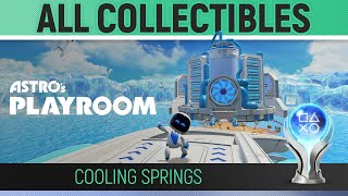 Astros Playroom  All Puzzle Pieces amp Artifacts 🏆 Cooling Springs  All Collectibles [upl. by Melmon]