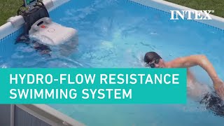 Intex® HydroFlow Swim Trainer Resistance Swimming System [upl. by Bak]