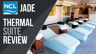 NCL Jade Thermal Suite Review  Norwegian Cruise Line [upl. by Pazit642]