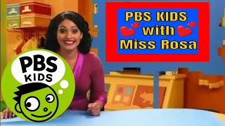 PBS Kids with Miss Rosa ❤❤❤💘💘💘 [upl. by Elinore]