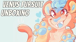 Venus Fursuit Unboxing Suit by Kits Cove [upl. by Algie665]