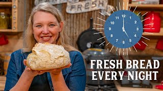 Easy Fresh Bread Every Night in 5 Minutes [upl. by Kina]