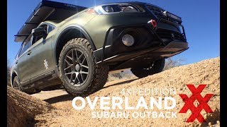 Subaru Outback Overland Build by 4XPEDITION [upl. by Januisz]