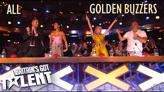 BRITAINS GOT TALENT 2019  ALL GOLDEN BUZZERS [upl. by Medrek]