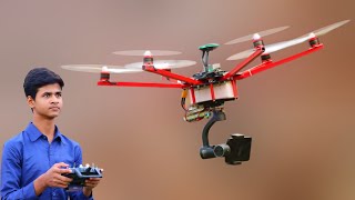 How To Make Homemade Camera Drone [upl. by Gnal]