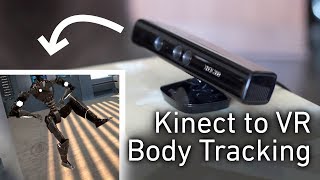 Kinect to VR Body Tracking  Software Review [upl. by Llertac688]