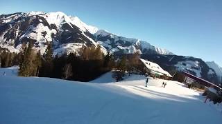 Rauris  Hochalmbahnen Piste 2 HochalmHeimalm  Piste 1 HeimalmKreuzboden [upl. by Gilmore459]