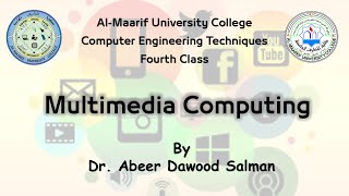 lecture 1 Introduction to Multimedia Computing [upl. by Padget51]