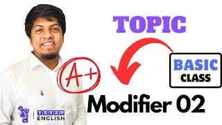 Modifier Basic Class 02  HSC English  CM Rezaul Karim [upl. by Nemra]