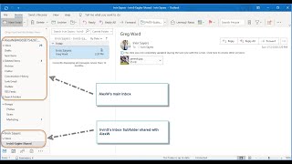 Share Inbox Subfolder [upl. by Premer]