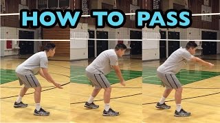 Passing FUNDAMENTALS  How to PASS Volleyball Tutorial part 16 [upl. by Ginder]