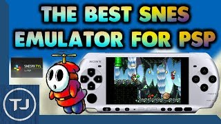 The Best SNES Emulator For PSP Higher Speed Emulation [upl. by Enaenaj]