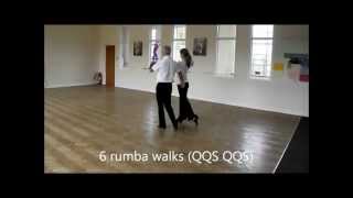 Rumba One Sequence Dance Walkthrough [upl. by Gainor]