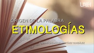 Origen de la Palabra Etimologías [upl. by Inoliel]