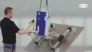 Vacuum Lifting Device VacuMaster Grip Loads Weighing Multiple Tons Easily  Schmalz [upl. by Nauqel]