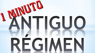 Los 7 principios del Antiguo Régimen en 1 minuto o casi [upl. by Enellij]