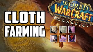 Cloth Farming in Classic WoW [upl. by Torruella790]